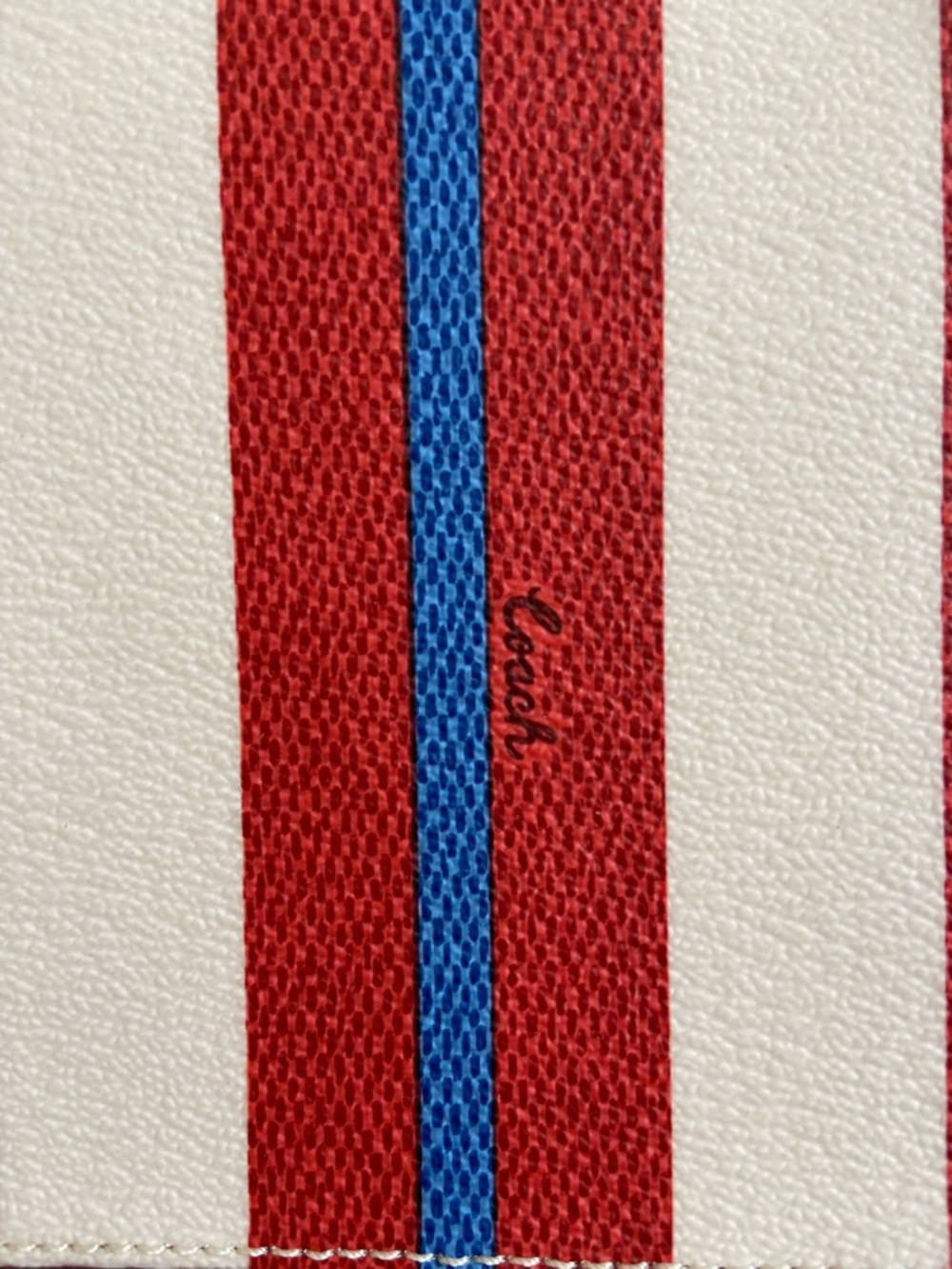 Coach Notebook - Striped - Picture 3 of 7